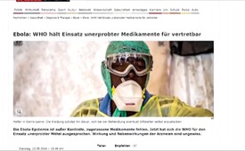 Ebola – ein gentechnischer Feldversuch des Pentagon