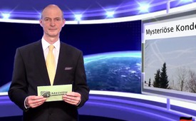 Mysteriöse Kondensstreifen