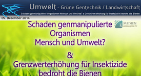Schaden genmanipulierte Organismen Mensch und Umwelt? 