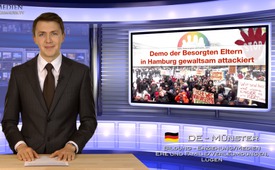 Demo der Besorgten Eltern in Hamburg gewaltsam attackiert
