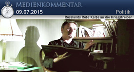 Russlands Rote Karte an die Kriegstreiber