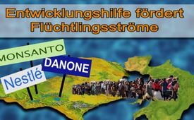 Entwicklungshilfe fördert Flüchtlingsströme