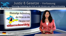 Ehemalige Anbindung der Krim an die Ukraine war ...