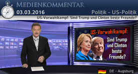 US-Vorwahlkampf: Sind Trump und Clinton beste Freunde?