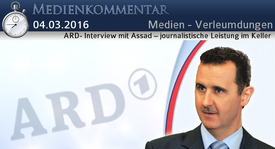 ARD- Interview mit Assad – journalistische Leistung im ...