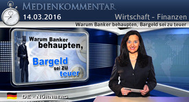 Warum Banker behaupten, Bargeld sei zu teuer
