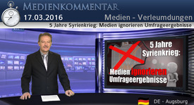 5 Jahre Syrienkrieg: Medien ignorieren Umfrageergebnisse