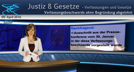 Verfassungsbeschwerde ohne Begründung abgelehnt