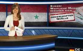 Syrien: Westliche Medien bedienen sich zweifelhafter Quelle