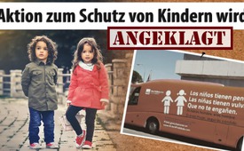 Aktion zum Schutz von Kindern wird angeklagt