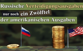 Russische Verteidigungsausgaben nur noch ein Zwölftel der ...