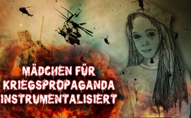 Mädchen für Kriegspropaganda instrumentalisiert