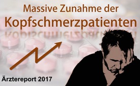 Ärztereport 2017: Massive Zunahme der Kopfschmerzpatienten