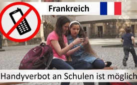 Frankreich: Handyverbot an Schulen ist möglich