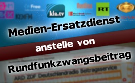 Medien-Ersatzdienst anstelle von Rundfunkzwangsbeitrag
