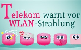 Telekom warnt vor WLAN-Strahlung