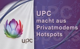 UPC macht aus Privatmodems Hotspots