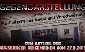 Gegendarstellung zum Artikel der Augsburger Allgemeinen vom