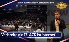 17. AZK: Elias Sasek: Verbreite die 17. AZK im Internet!