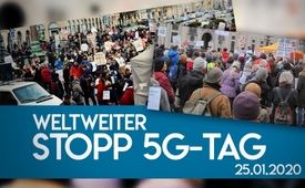 Weltweiter Stopp 5G-Tag vom 25. Januar 2020