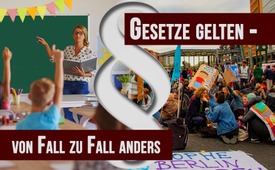 Gesetze gelten – von Fall zu Fall anders