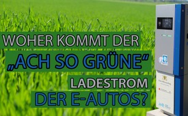 Woher kommt der „ach so grüne“ Ladestrom der E-Autos?