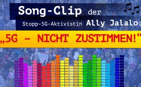 Song-Clip der Stopp-5G-Aktivistin Ally Jalalo: 