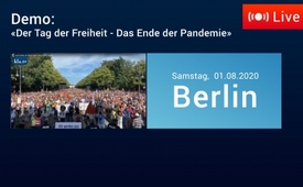 Großdemo in Berlin am 1.8.2020 