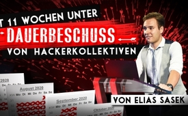 Seit 11 Wochen unter Dauerbeschuss von Hackerkollektiven ...