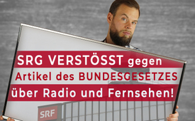 SRG verstößt gegen diverse Artikel des Bundesgesetzes ...