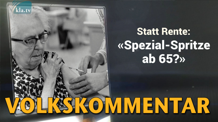 Statt Rente: Spezial-Spritze ab 65?