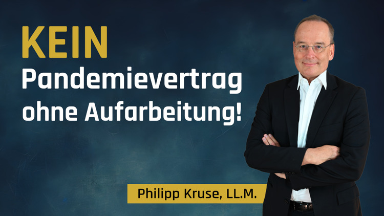 Philipp Kruse: „STOPP – Kein Pandemievertrag ohne Aufarbeitung!“ (Vortrag vom 20.4.2024 in Zürich)