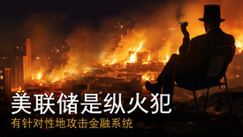 美联储是纵火犯 有针对性地攻击金融系统