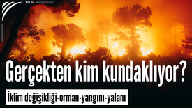 İklim değişikliği-orman-yangını-yalanı Gerçekten kim kundaklıyor?